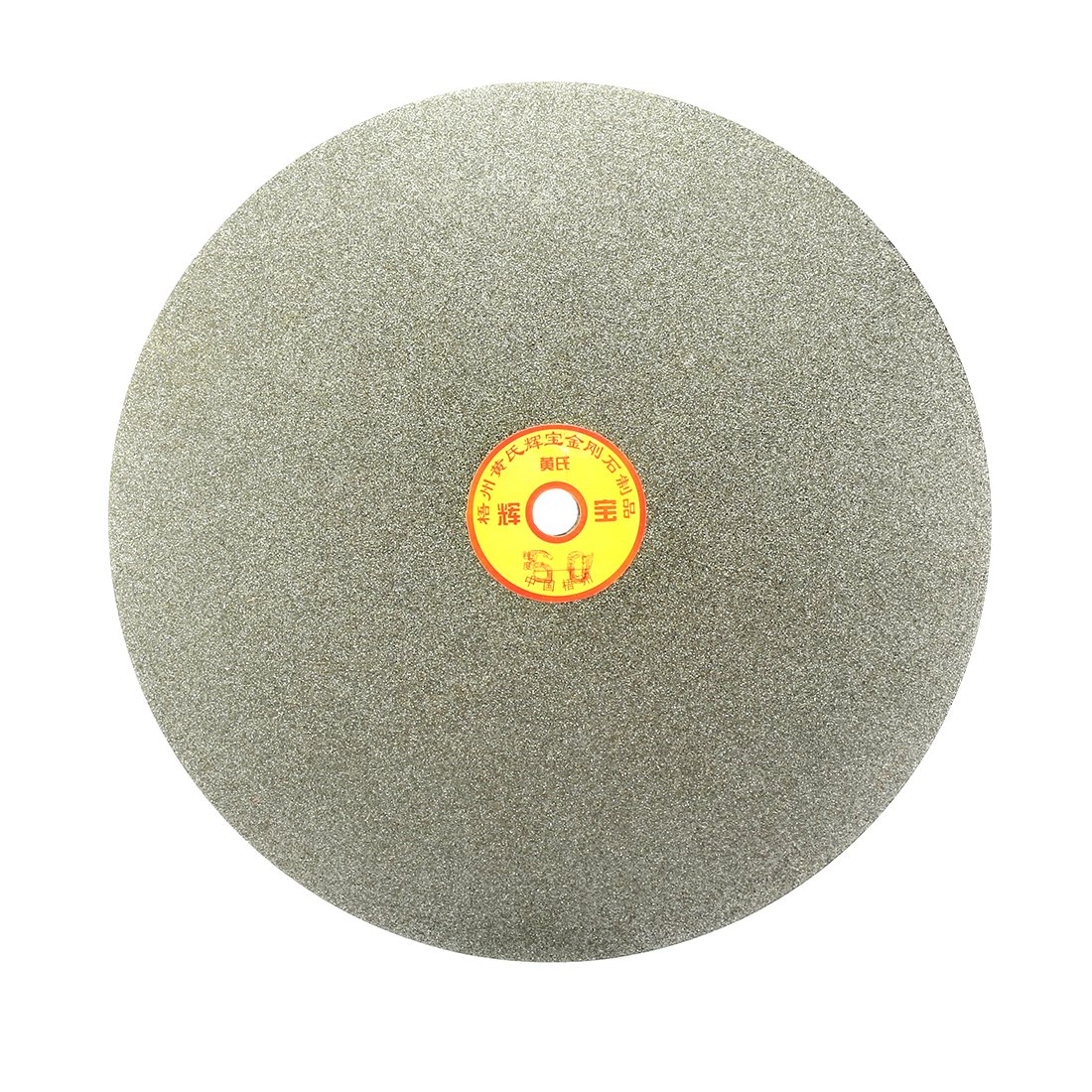 Sourcingmap 250mm 10-inch Grit 60 Diamond Coated Flat Lap Disk Wheel Grinding Sanding Disc — image 1