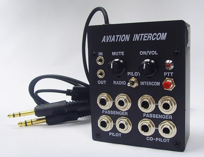 SkyLite 4places Aviation with PTT Switch Amazon.ca Electronics