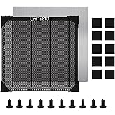 UniTak3D Honeycomb Laser Bed 400x400mm Working Table for XTool D1/D1 Pro/S9/S10/S30 Pro/RAY5 Engravers,Fast Heat Dissipation and Desktop Protection with Aluminum Plate(Working Area:14.17x14.17in)