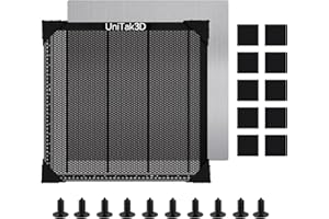 UniTak3D Honeycomb Laser Bed 400x400mm Working Table for XTool D1/D1 Pro/S9/S10/S30 Pro/RAY5 Engravers,Fast Heat Dissipation 