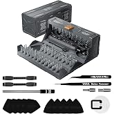 EZARC Electric Screwdriver Set, 181 in 1 Cordless Screwdriver, 3 Torque | Precision Repair Tool Kit, Magnetic CR-V Bits, Type-C, Powerful Battery, for Phone, Laptop, Camera, Watch, Computer