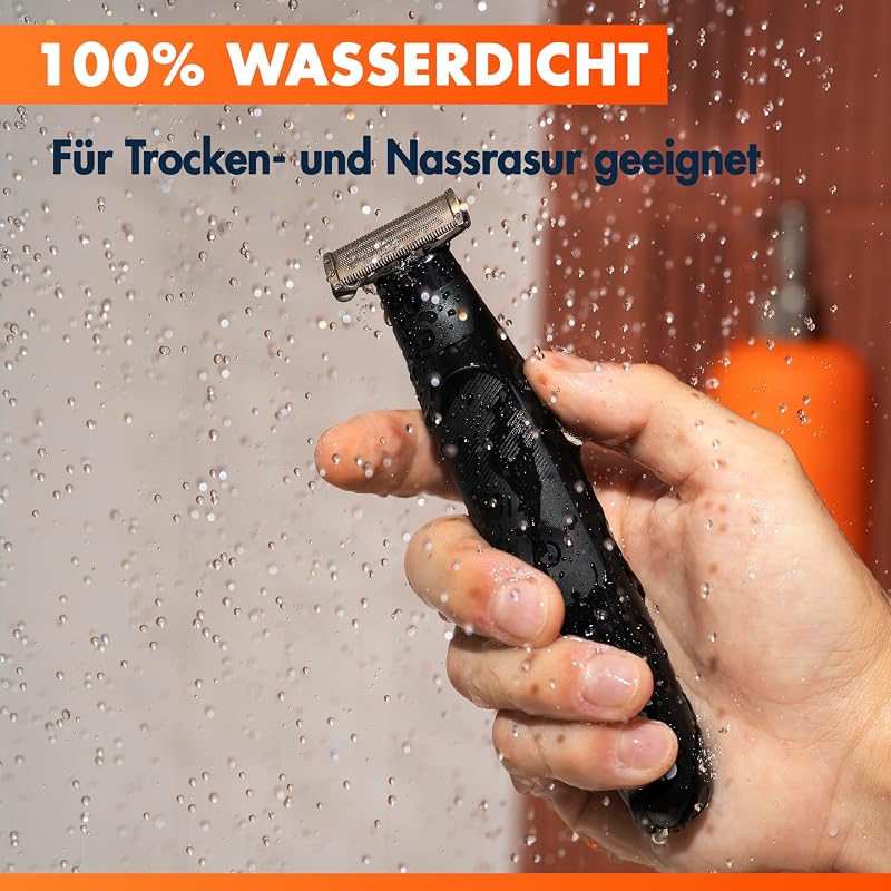 Fusion One Hybrid Rasierer Herren Elektrisch, Schwarz