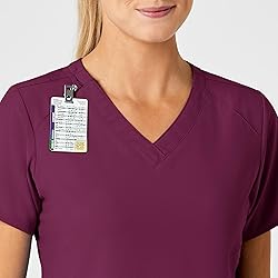 WonderWink W123 Women’s Stylized V-Neck Scrub Top