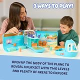 Bluey 3-in-1 Transforming Plane Playset with The Heelers 5 Figures view 4