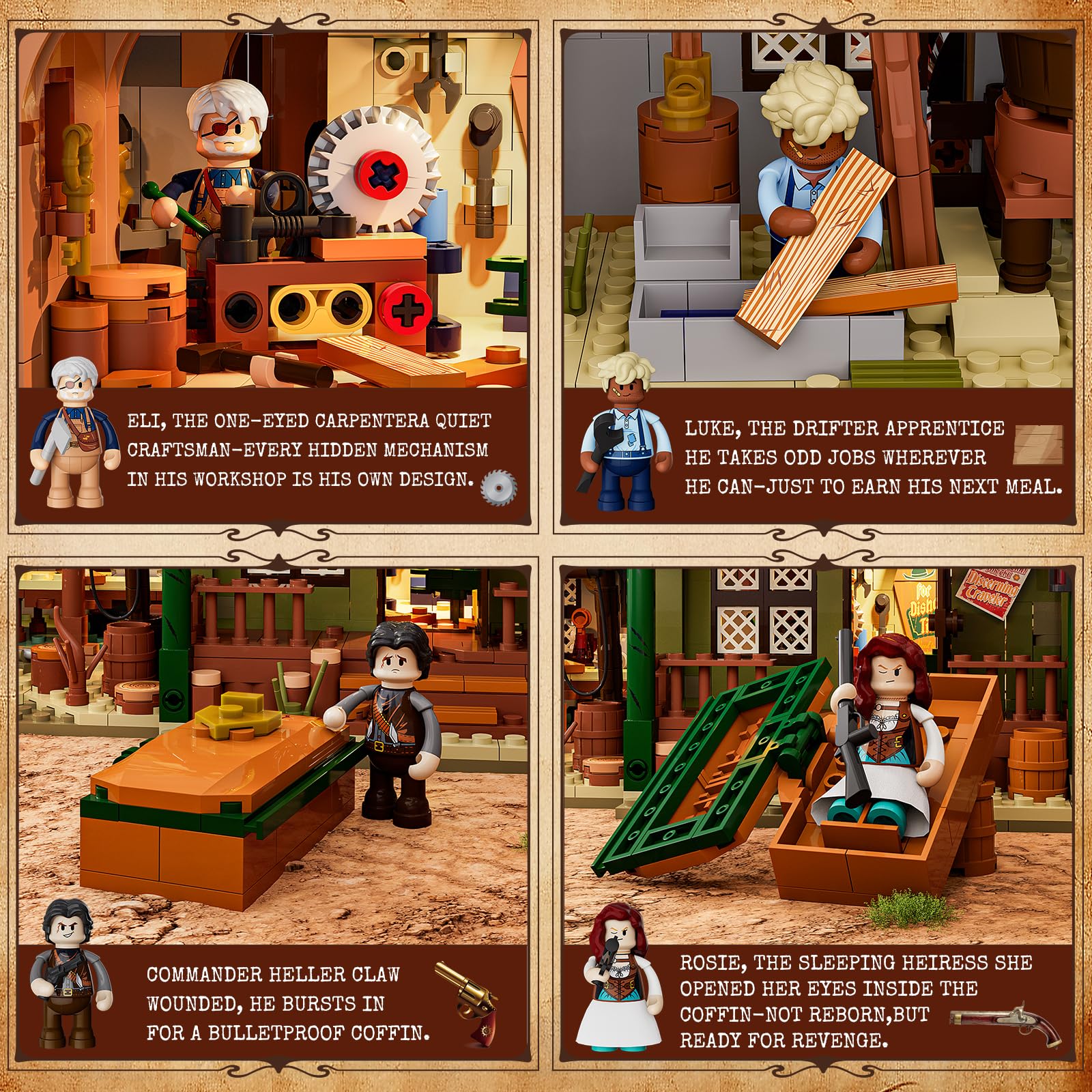 Lumibricks Western Carpentry Workshop Bauset 2