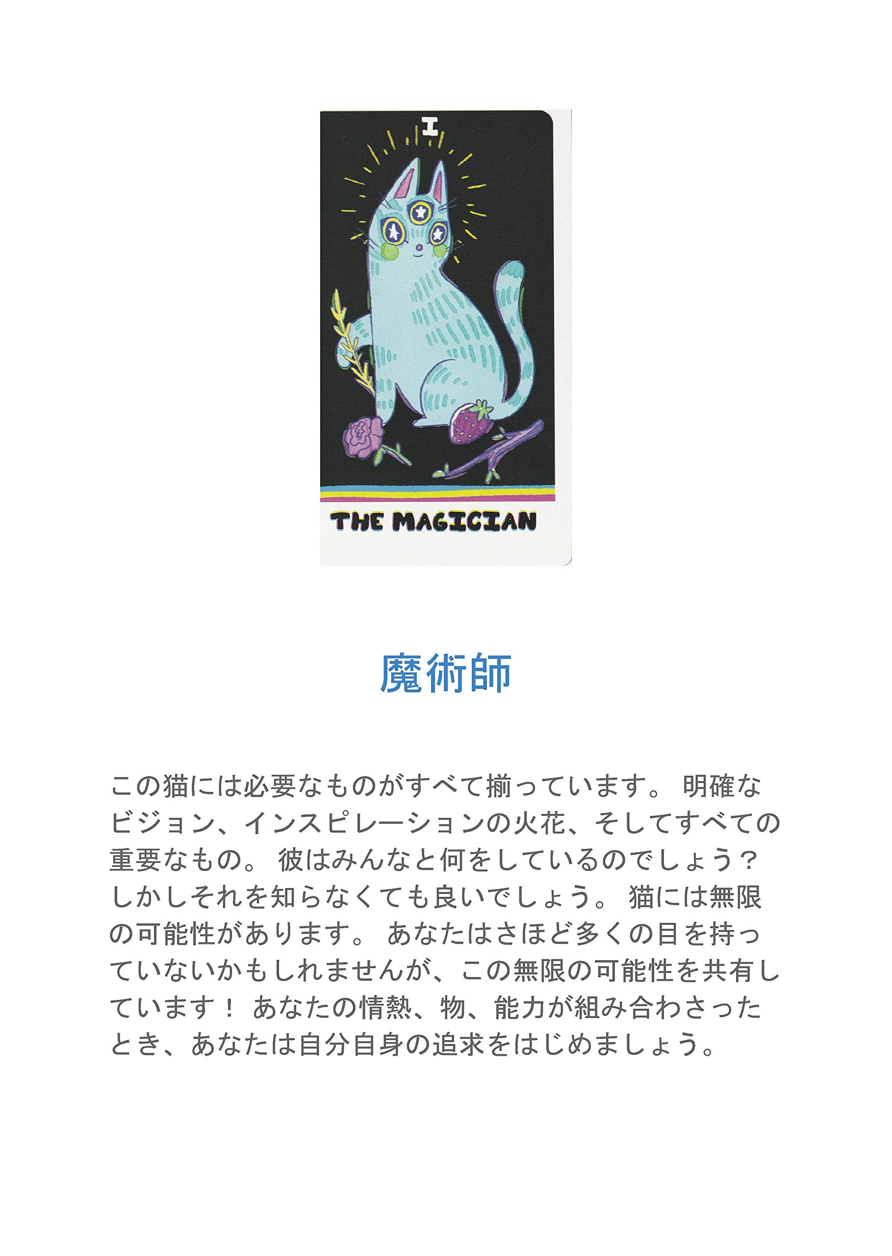 楽ギフ 包装 Weird The Cat 猫のタロットとガイドブック 英語 Tarot 洋書