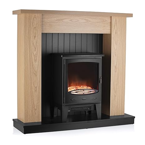 Warmlite Wl45043 Cambridge Electric Fireplace Suite Adjustable
