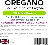 Lindens Oregano Oil 25mg 100 Caps UK Made Rapid Release view 2
