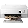 Canon PIXMA TS5320 All in One Wireless Printer, Scanner, Copier with AirPrint, White, Works with Alexa