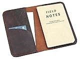 HERTE Leather Journal Cover for Field Notes, Small