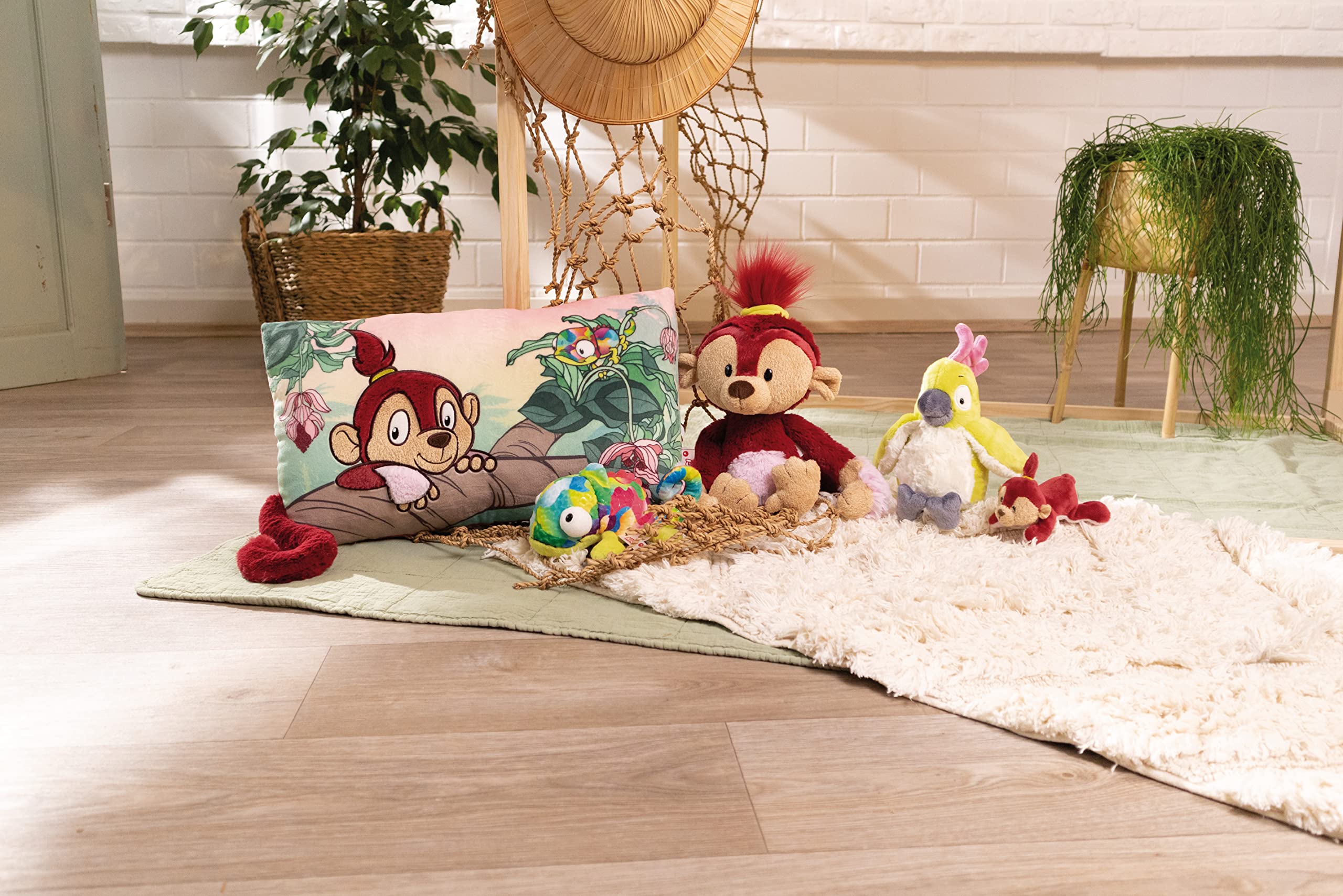 NICI Kuscheltier Chamäleon Candymon 18 cm – Stofftier aus weichem Plüsch, schillerndes Plüschtier zum Kuscheln und Spielen, für Kinder & Erwachsene, 48955, tolle Geschenkidee, bunt 6