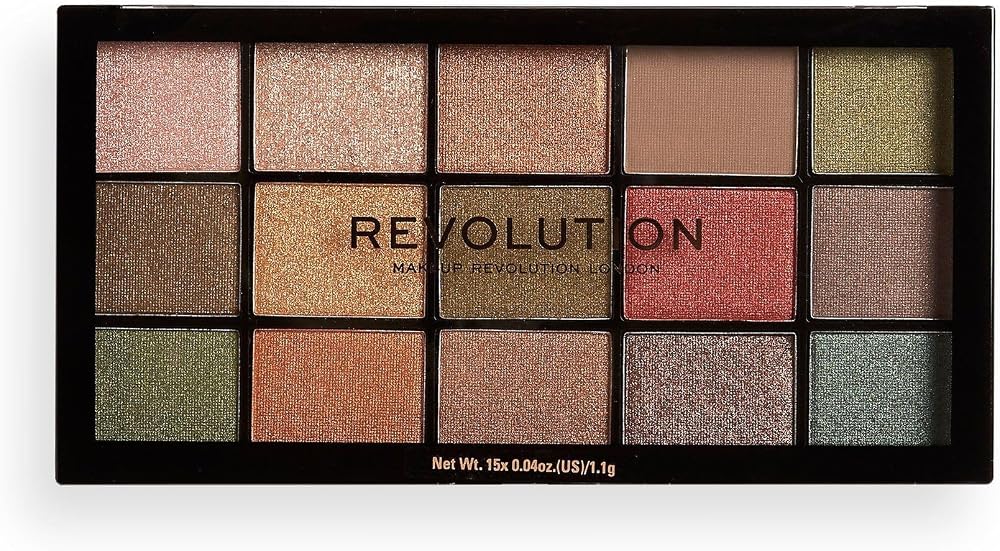 Makeup Revolution Reloaded Empire Eyeshadow Palette 15 Shades 16.5g