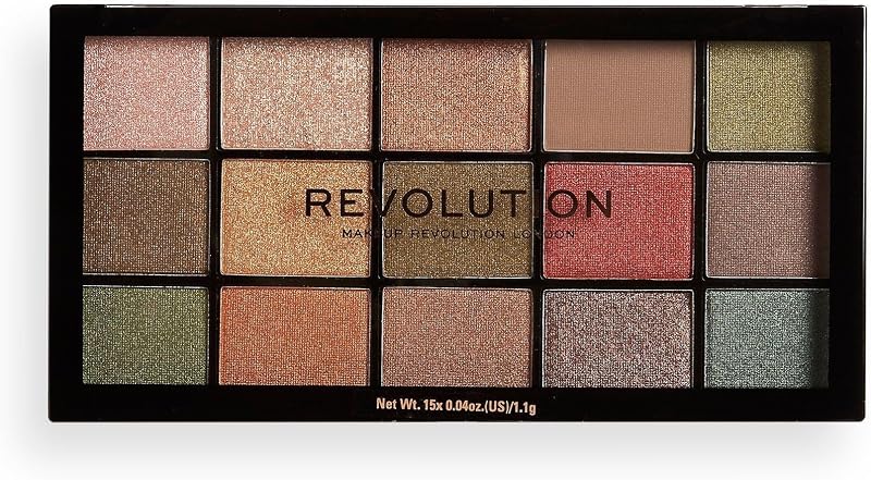 Makeup Revolution Reloaded Empire Eyeshadow Palette 15 Shades 16.5g