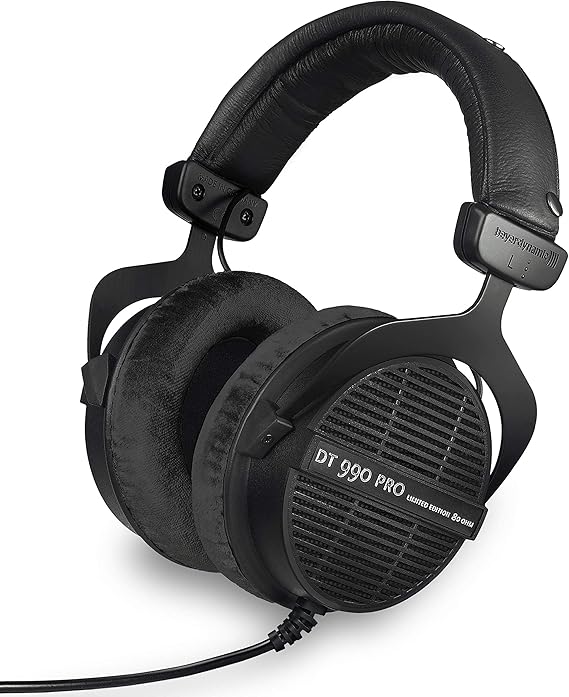 beyerdynamic DT 990 PRO OverEar Studio Monitor Headphones OpenBack Stereo Construction