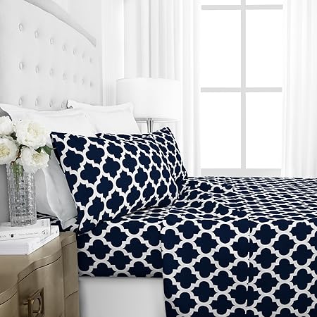 Home Comforter Linen Luxury Microfiber Soft Printed Contemporary