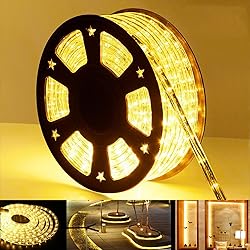150ft LED Rope Lights Outdoor, 1080 LED Connectable