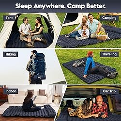 WILDOMS Double Sleeping Pad for Camping