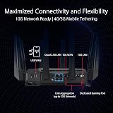 ASUS ROG Rapture GT-BE98 Pro Quad-Band WiFi 7 Gaming Router 320MHz 10G view 6