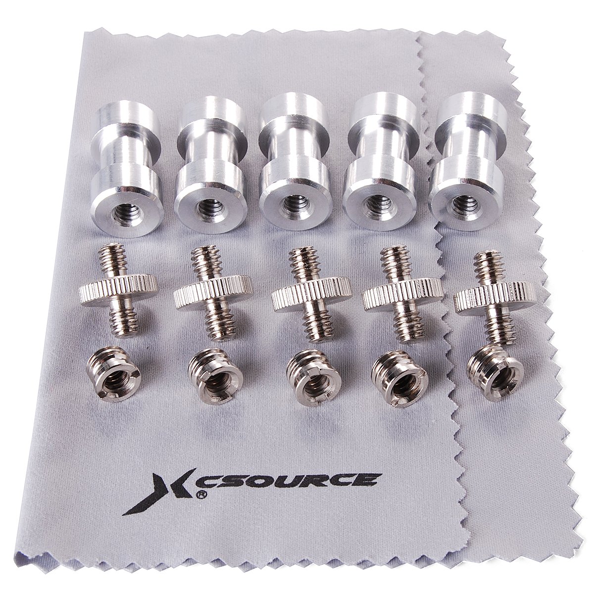 XCSOURCE 5x 1/4" 3/8" Tripod Mount Screw Convert Amazon.co.uk Camera