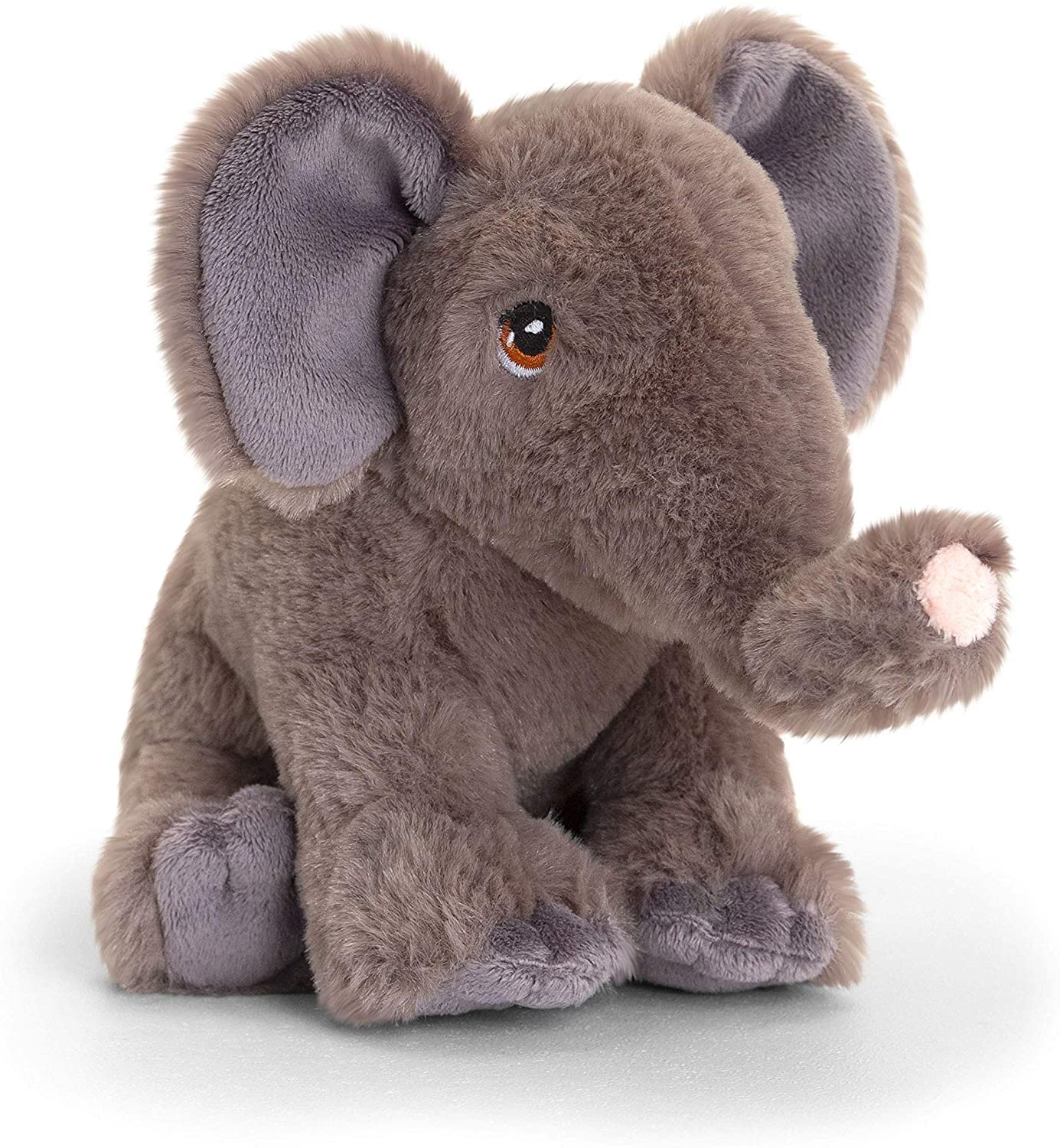 Deluxe Paws Plush Cuddly Soft Eco Toys 100% Recycled (Elephant)