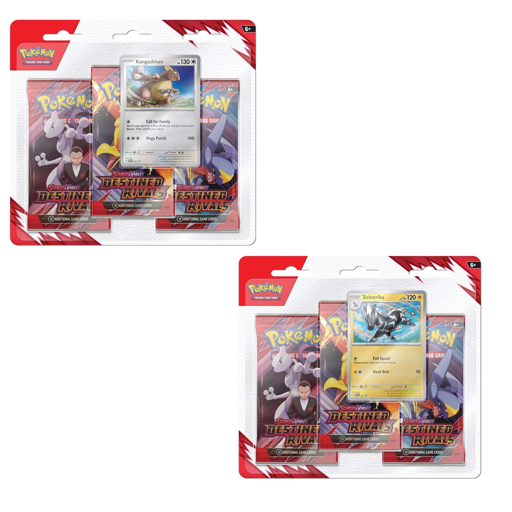 Pokemon TCG: Scarlet & Violet Destined Rivals (SV10) 3-Pack Blister (Random Promo)