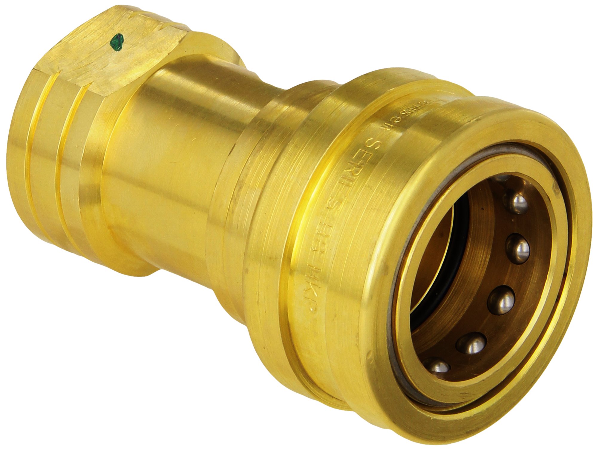 Eaton Hansen B8HP36BS Brass ISOB Interchange Hydraulic Fitting Socket