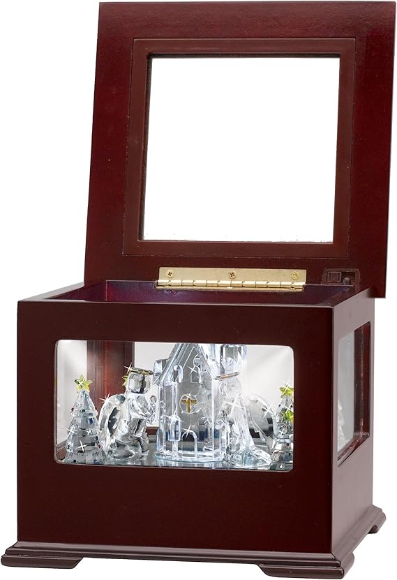 Mr. Christmas Gold Label Crystal Showcase Music Box, Angel Amazon.ca