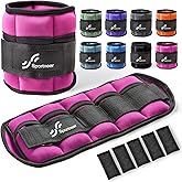 Sportneer Adjustable Ankle Wrist Weights for Men Women Kids, Adjustable Leg & Cuff Weight Straps for Fitness, Walking, Runnin