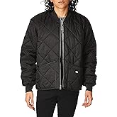 Dickies Men's Water Resistant Diamond Quilted Nylon Jacket