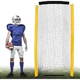 MorningRo Football Net Replacement Deep Pocket for Kicking Cage Practice | Net Only Without Frame, Fits Most Kicking Cages, Deep Pocket Design Catches Balls Securely, Durable Mesh for Training