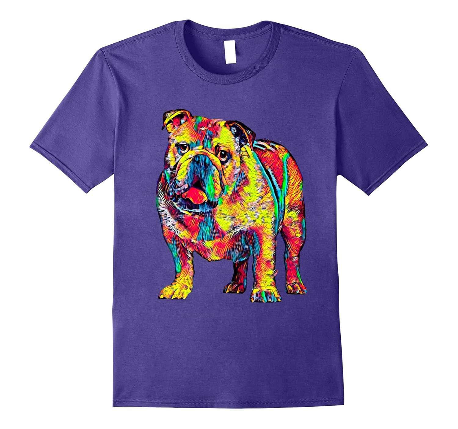 Bulldog Hot T Shirt Home Big Dog Pet Chillin Mood Full Body-ANZ