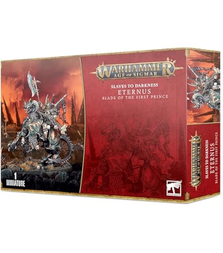 WARHAMMER AGE OF Sigmar Slave to Darkness Chaos lord on Karkadrak EUR 34,99 - FR