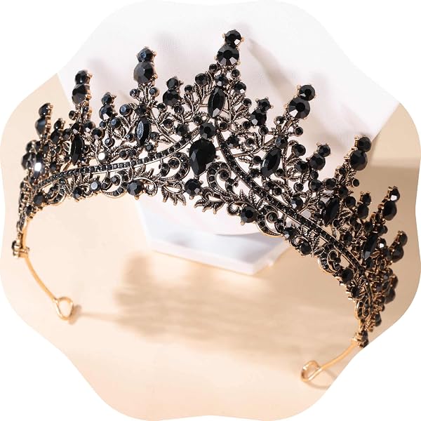 Kamirola Crystal Bridal Jewelry Set - Tiara Crown, Earrings & Necklace For Wedding, Prom, Pageant - View #3
