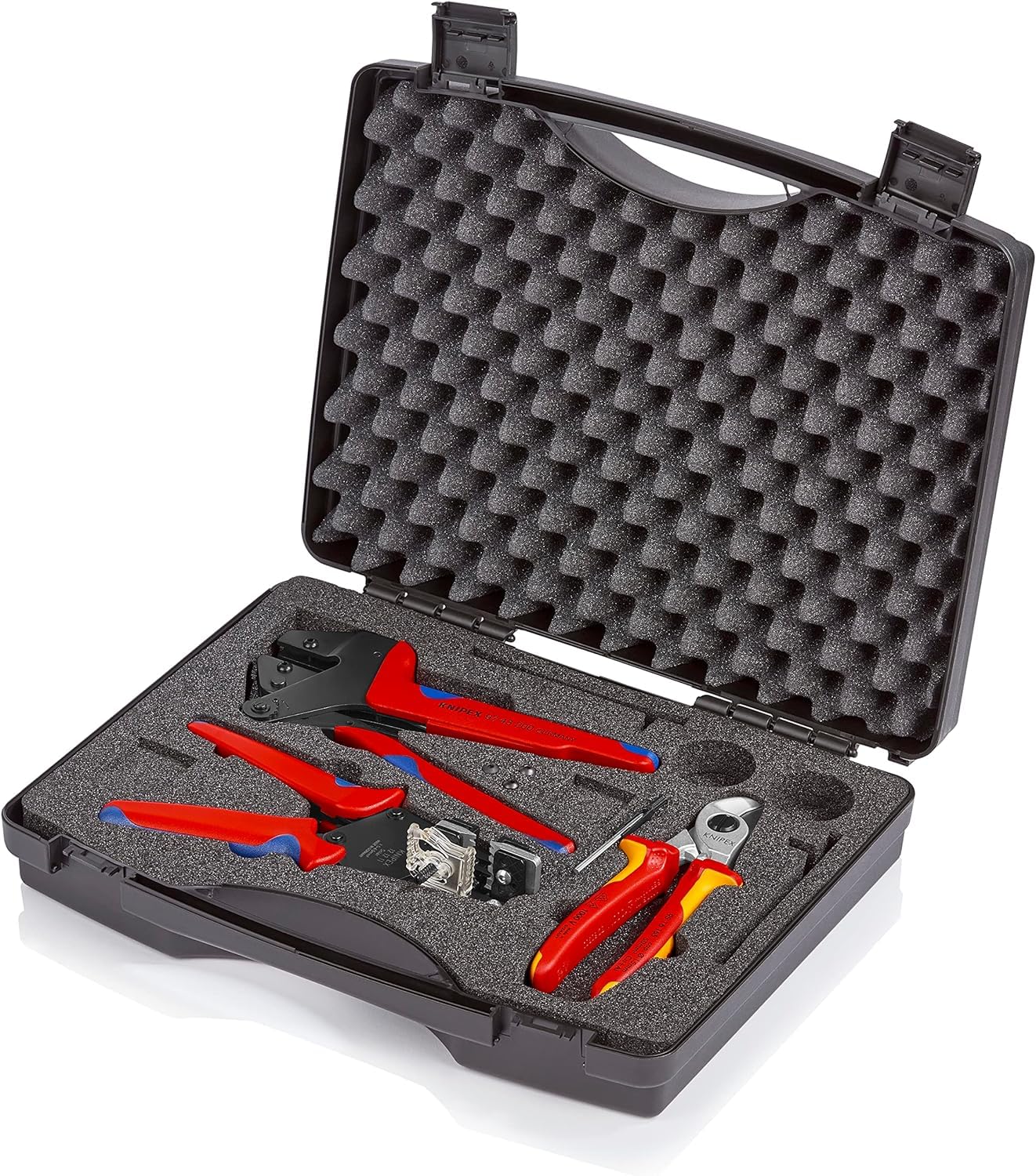 KNIPEX Tool Sets for Photovoltaics 1 x 12 12 11, 1 x 95 16 165, 1 x 97 43 200 A, 97 91 01