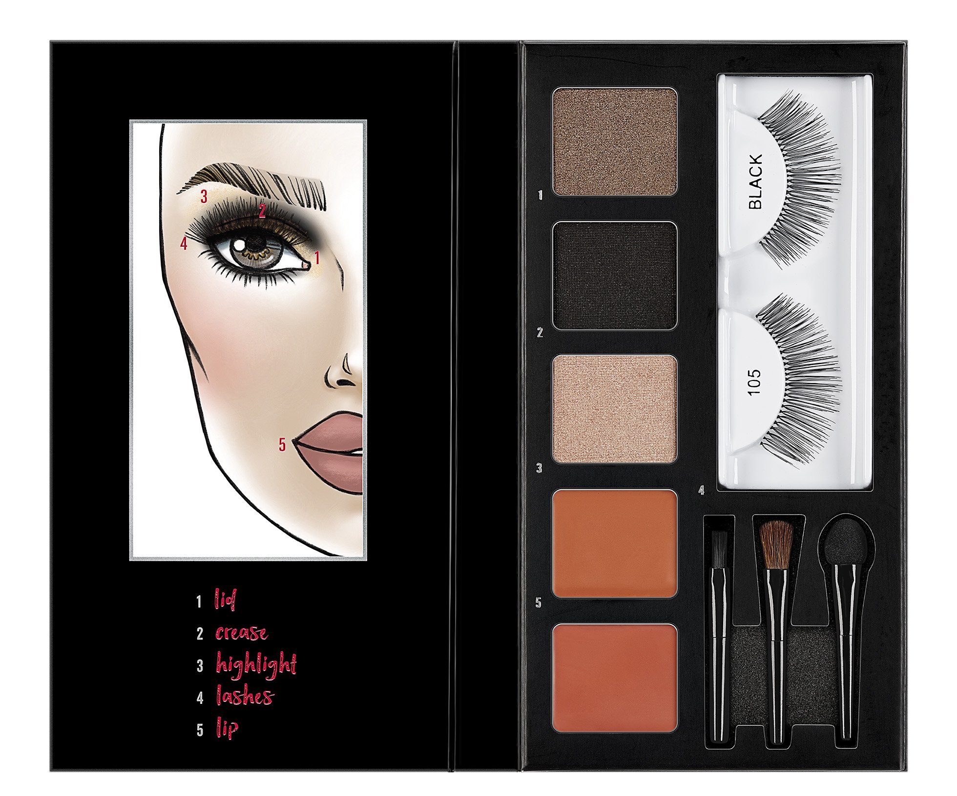 Ardell Beauty Looks To Kill Lash Eye And Lip Kit Sultry Night Out