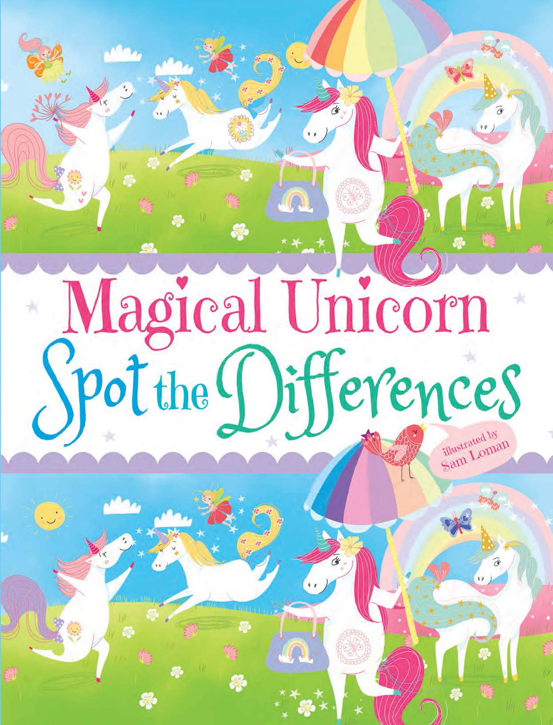 Magical Unicorn Spot The Differences Loman Sam Amazon Com Books Magical Unicorn Spot The Differences Loman Sam Amazon Com Books