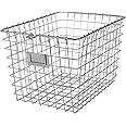 Spectrum Diversified Wire Storage Basket, Small, Chrome