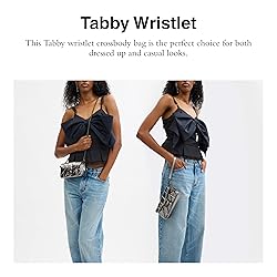 COACH Tabby Wristlet, V5/Anthracite