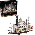 LEGO Ideas River Steamboat 3D Puzzle - Room Decor for Men and Women - Boat Model Building Kit for Adults, Ages 18+ - Arts & C