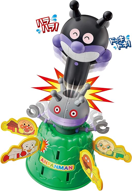 Amazon アンパンマン ばいきんまんとだだんだん ドキドキアンパンチ アクションゲーム おもちゃ