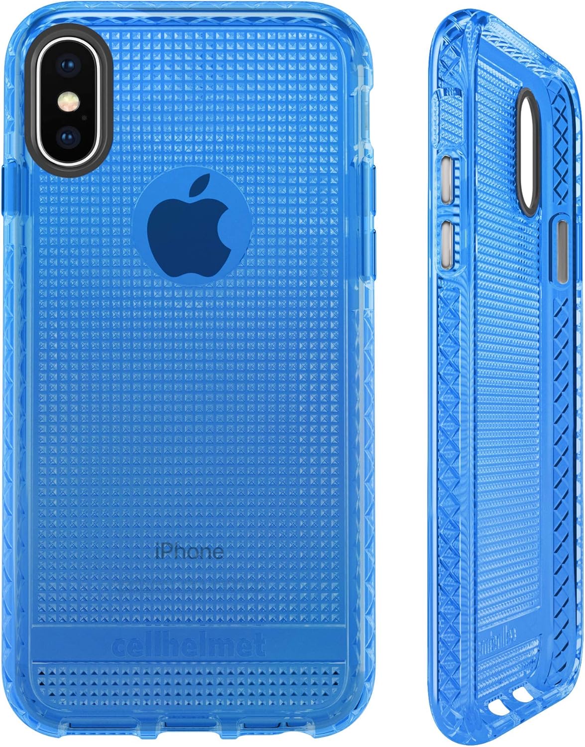 cellhelmet Altitude X Series Blue Phone Case for Apple iPhone Xs/X | As Seen on Shark Tank | in Retail Package