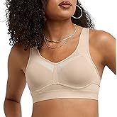 Champion Women's Sports Bra, Motion Control, Underwire Bra, High-Impact Sports Bra (Plus Size)