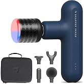 Sharper Image Powerboost Move Heat &amp; Cold Mini Percussion Massage Gun | Deep Tissue Full Body Back &amp; Shoulder Massager, Handheld Recovery &amp; Pain Relief Tool, Travel Essential, Gift for Men &amp; Women