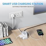 BEVA 20W USB-C Fast Charging 7-in-1 Extension Lead Cube 1.5M White view 6