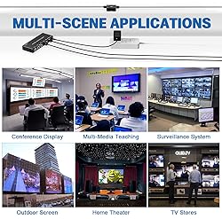 HDMI Extender Splitter 1x4 - CJX 165ft/50m 1 in 4