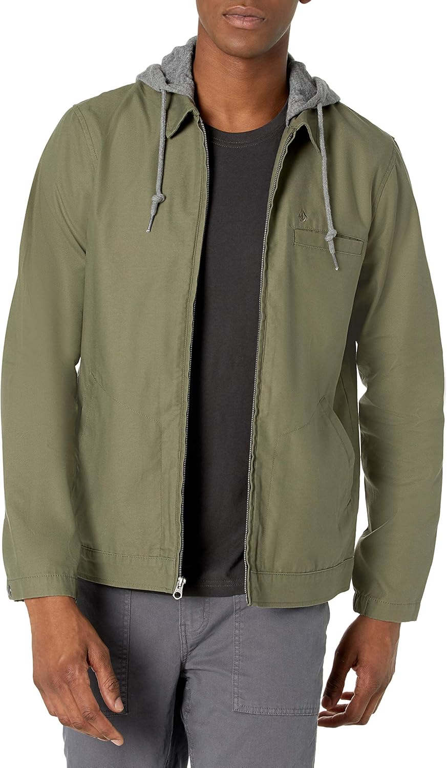 Volcom mens Warren Lightweight Jacket: Clothing