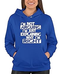 Go All Out 3X-Large Royal Mens I'm Not Arguing I'm