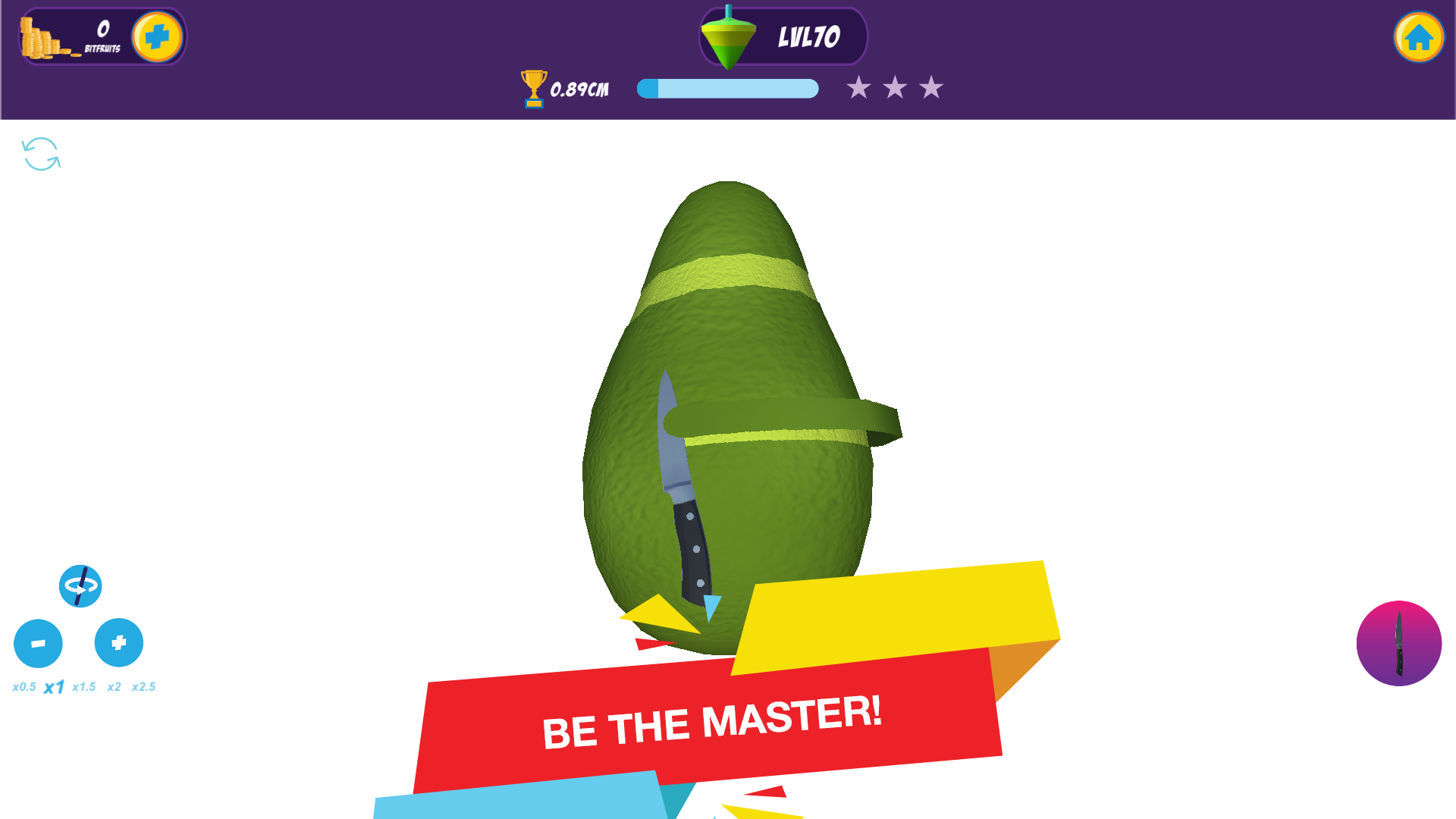 Peel Master Fruit Peeling & Slicing Game Simulator