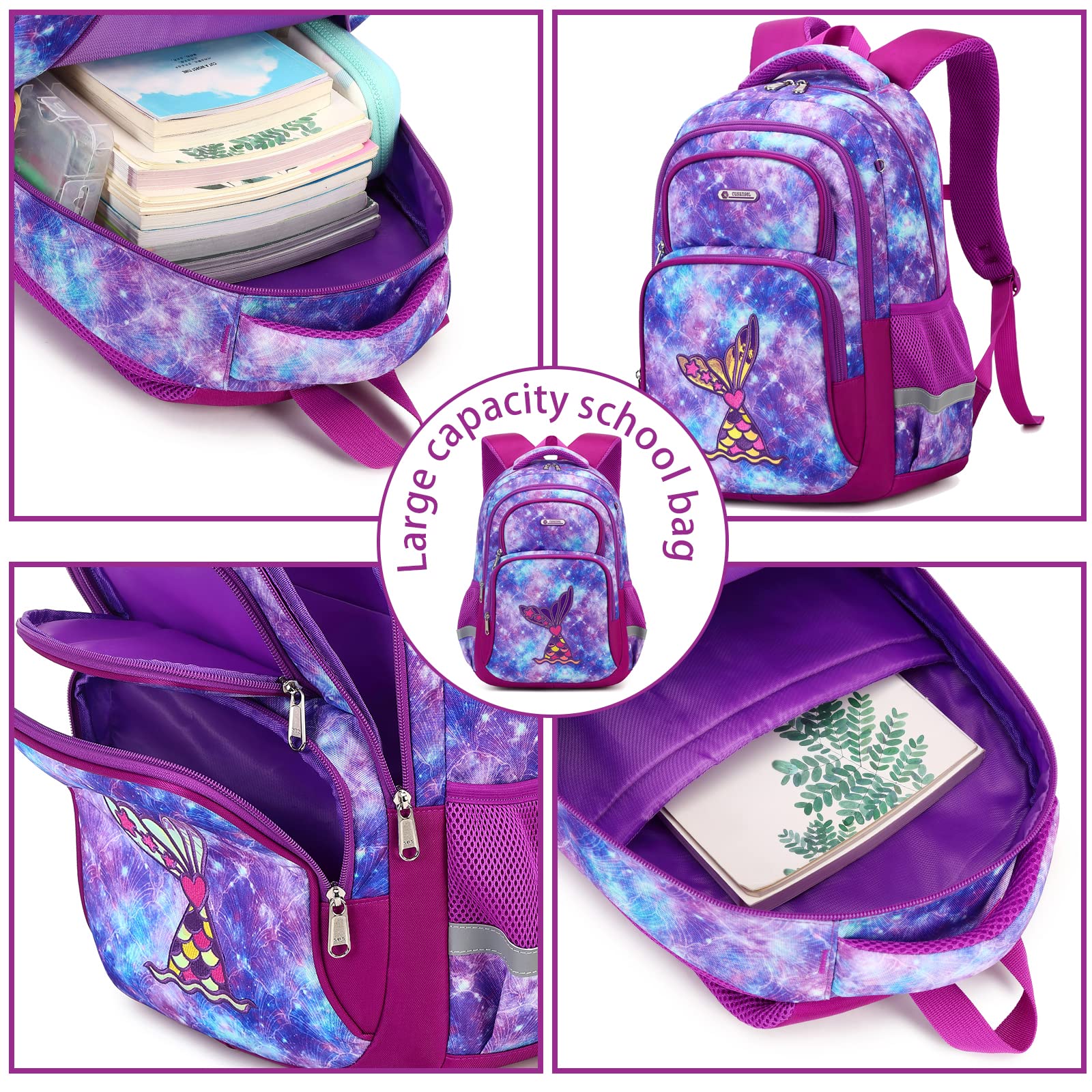 Wawakube 3Pcs Boys Dinosaur Backpack Set with Lunch Box Pencil Case, School Book Bag for Kids Elementary Preschool…