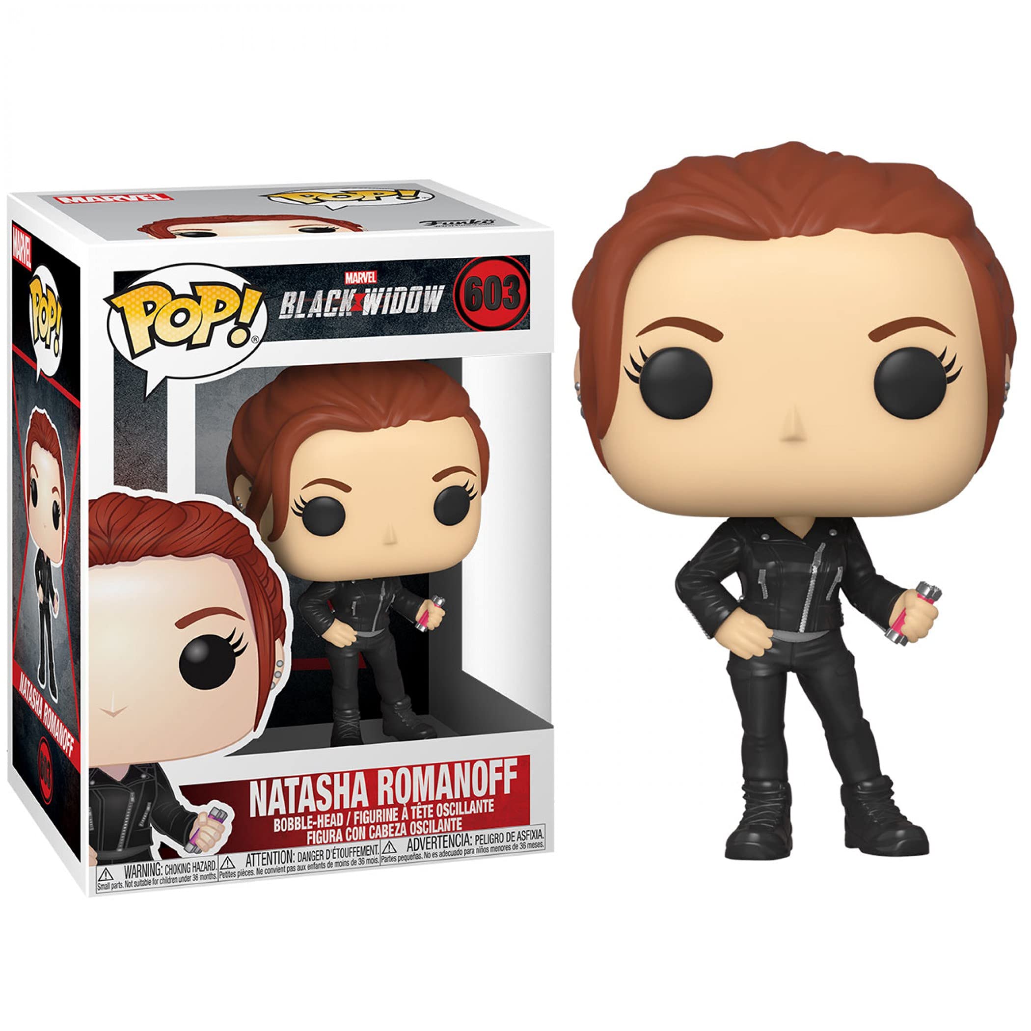 Funko Pop! Marvel Black Widow - (Street) - Collectable Vinyl Figure - Gift Idea - Official Merchandise - Toys for Kids & Adults - Movies Fans - Model Figure for Collectors and Display